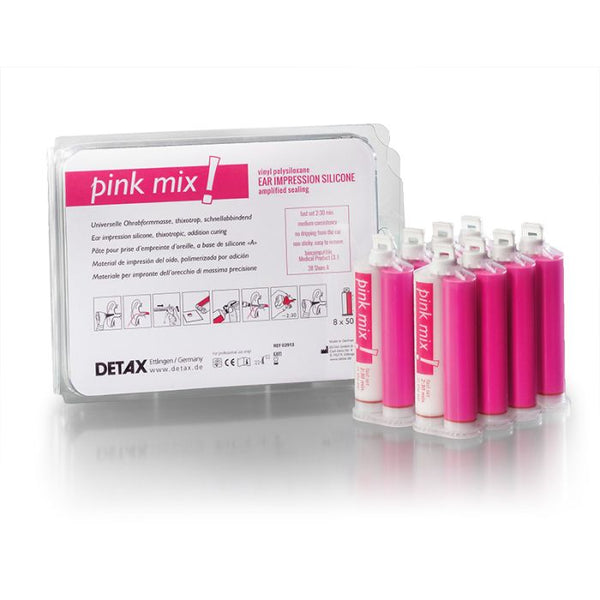 Detax Pink Mix Impression Material